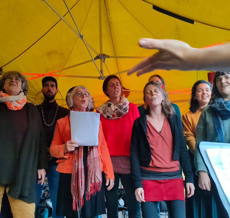 Chorale chef de coeur
